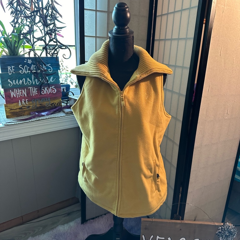 Lands End Xl Cotton/Poly Blend Vest